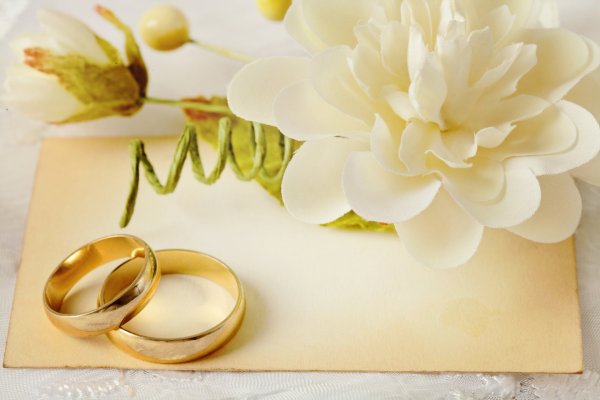 Свадебная открытка