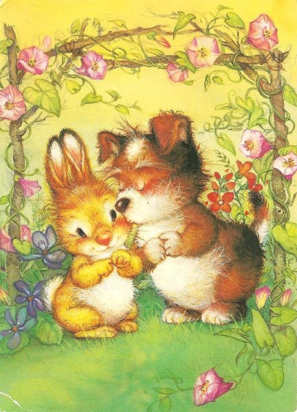 Открытка зимняя