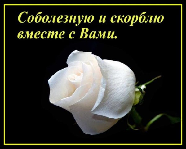 Открытки соболезнования