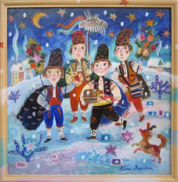 Ревуцкая Елена художник Рождество