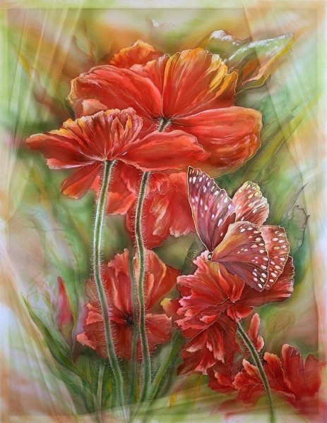 Рисование по шелку