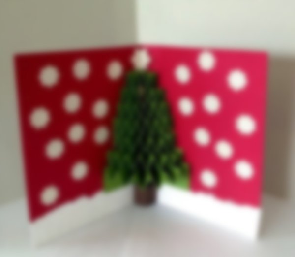 Навагодняя аткрытка своими руками