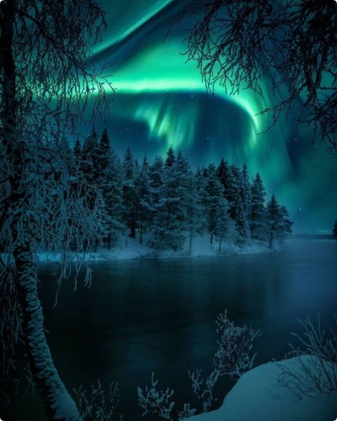 Спокойной зимней морозной ночи