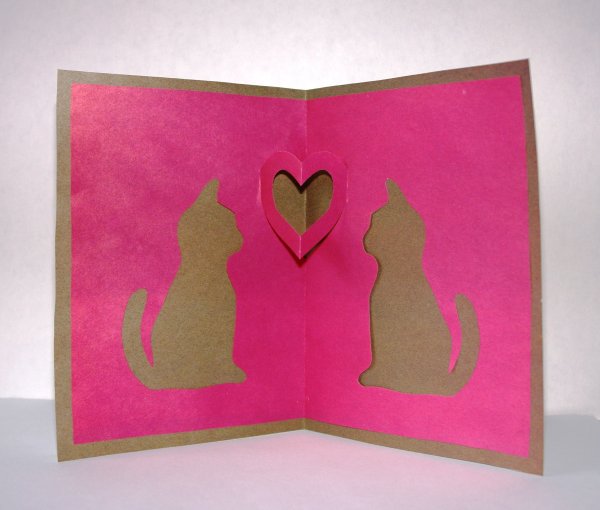 Объемные открытки для детей