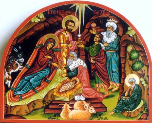 Икона Рождество Христово Вифлеем