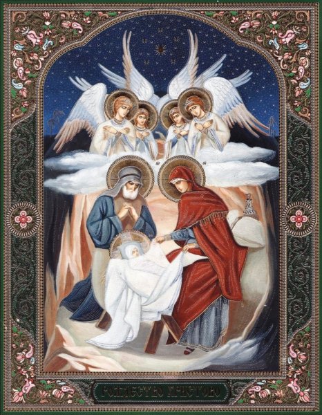 Рождество Христово, икона