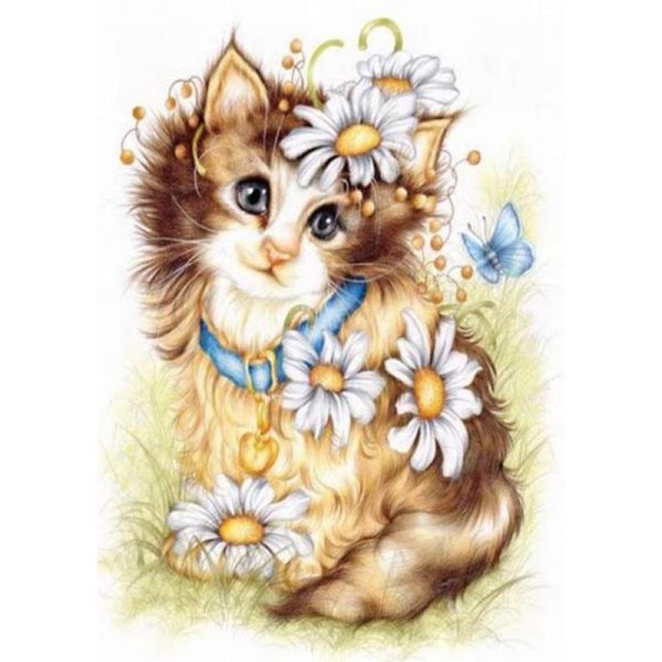 Кошка иллюстрация