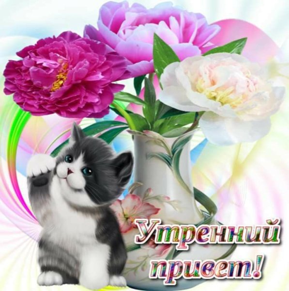 Открытка с добрым утром Валечка