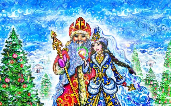 Новогодний плакат