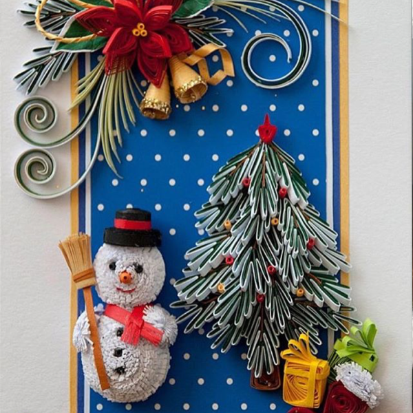 Новогоднее панно