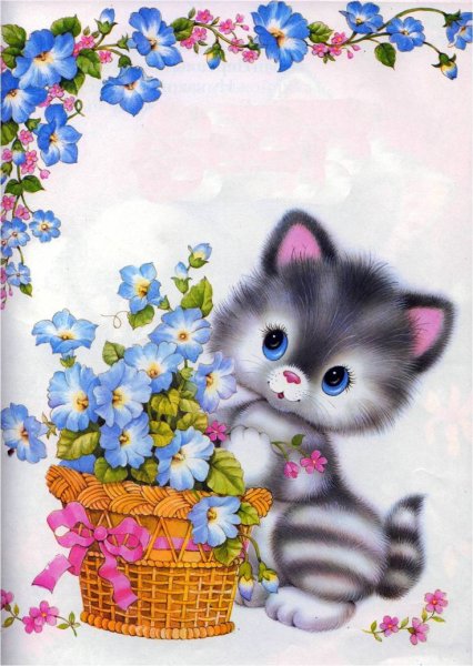 Открытка «девочка»