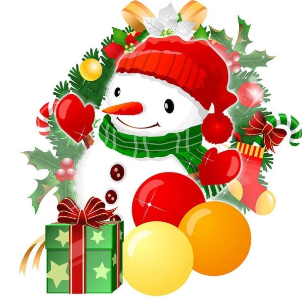 Новый год картинки мультяшные