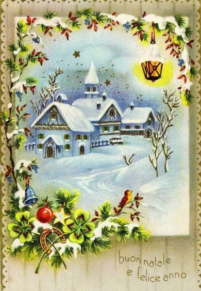 Рождество во Франции открытки