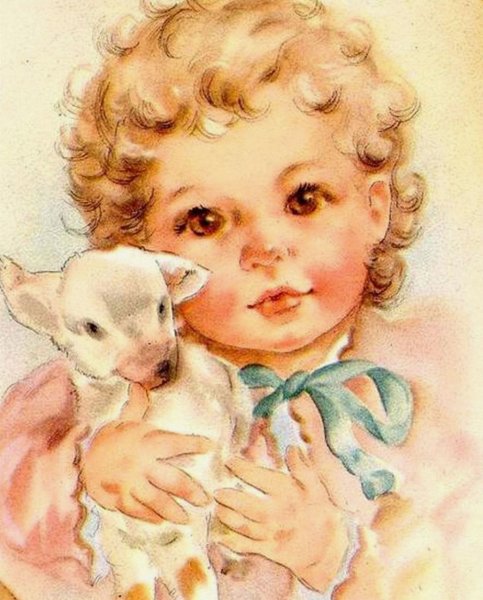 Открытки художницы Maud Humphrey Bogart