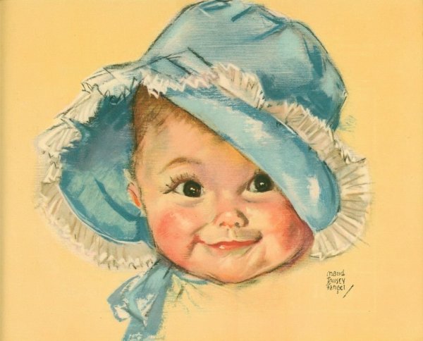 Художница Maud Humphrey Bogart