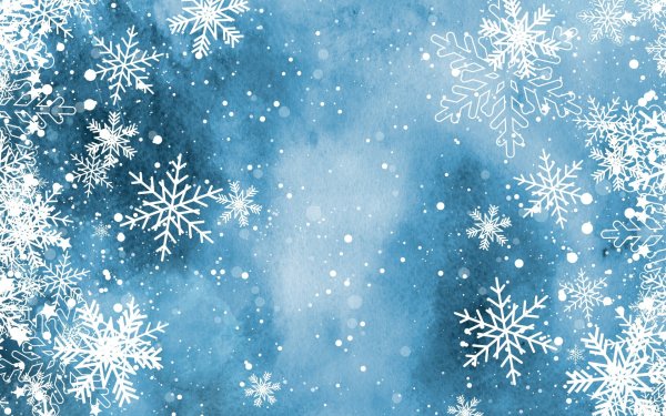 Зима снежинки