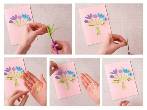 Открытки рисовать своими руками