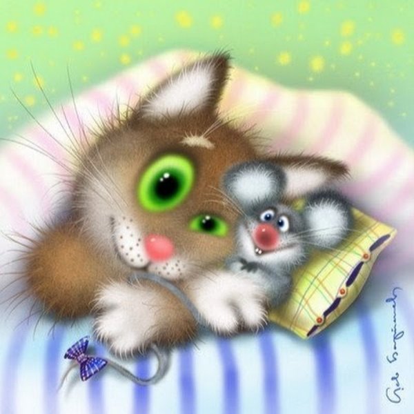 Прикольные пожелания спокойной ночи