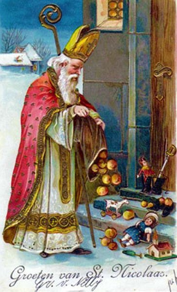 Святой Николай Чудотворец Санта Клаус