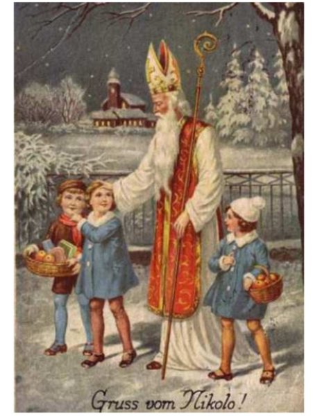 Святой Николай Чудотворец дед Мороз