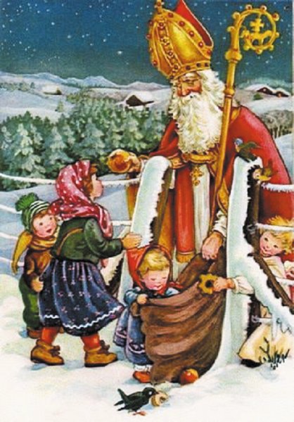 Святой Николай Чудотворец дед Мороз