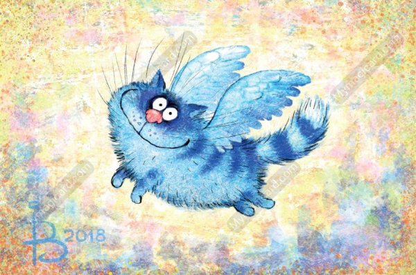 Голубые коты Ирины Зенюк