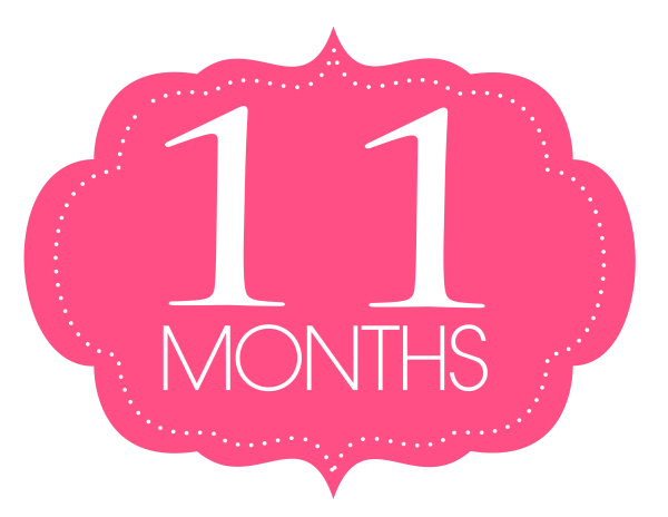 Дочери 11 месяцев поздравления