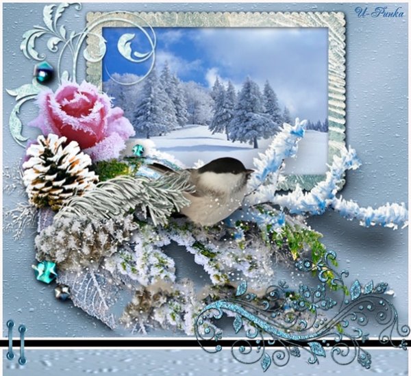 Открыточки с добрым утром зимние