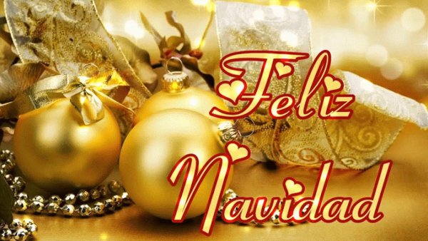 Шаблон открытки feliz Navidad
