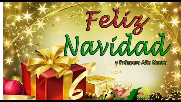 Feliz Navidad открытки на испанском