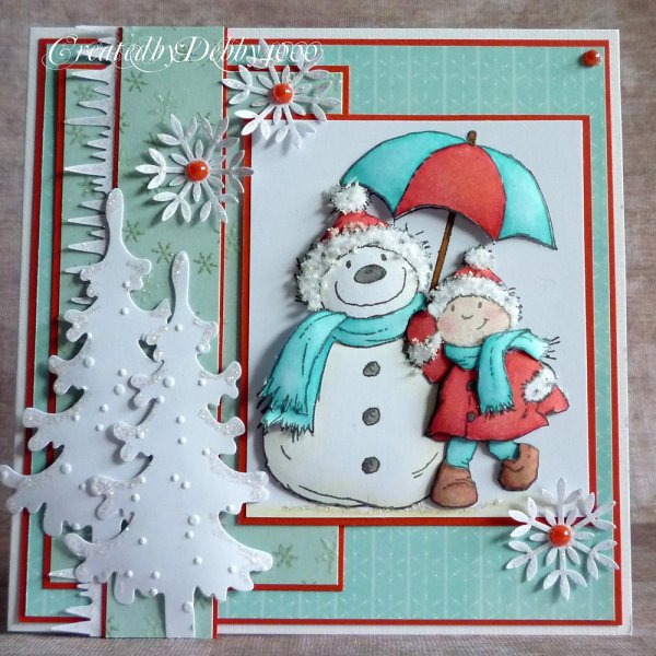 Открытка Новогодняя из фоармина