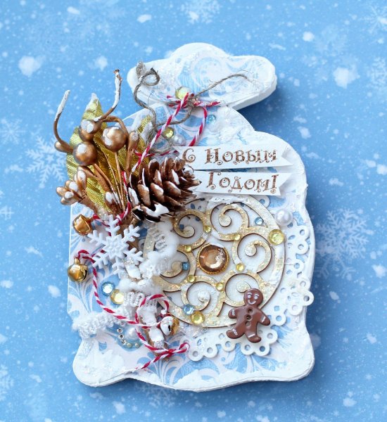 Скрапбукинг с новым годом