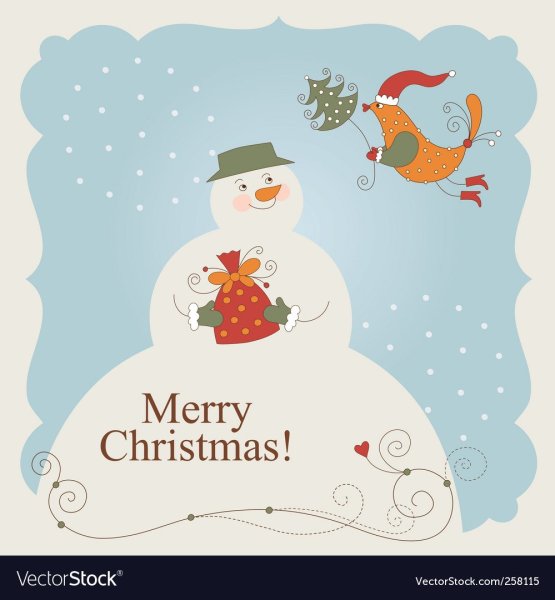 Новогодние открытки для печати