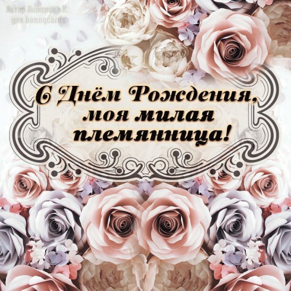 С днемрожденияплемянице