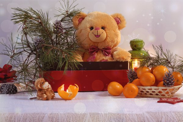 Мандарины новый год