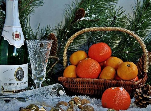 Новогодний натюрморт
