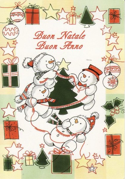 Открытки с Рождеством на итальянском