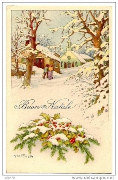 Открытки с Рождеством на итальянском