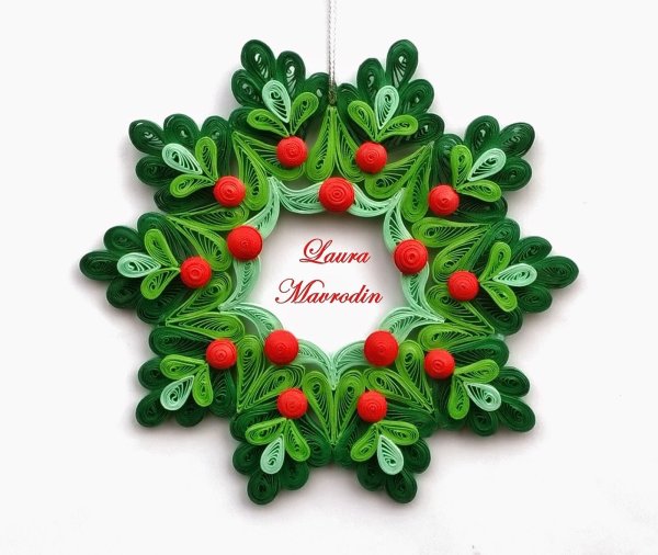 Квиллинг новый год