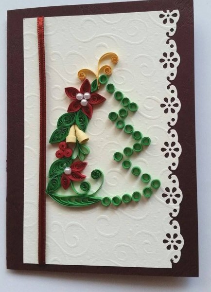 Квиллинг новогодние поделки