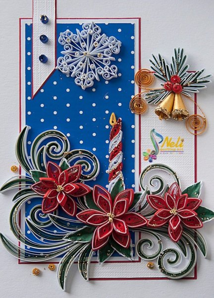 Елка квиллинг