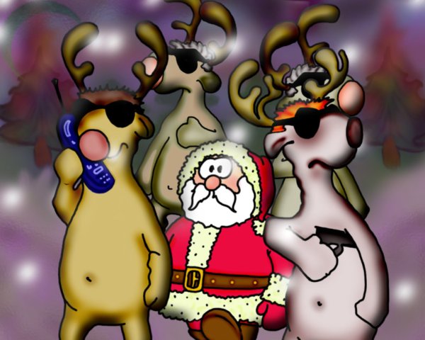 Прикольные открытки с новым годом