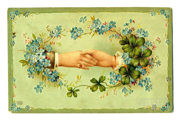 Новый год дореволюционные открытки