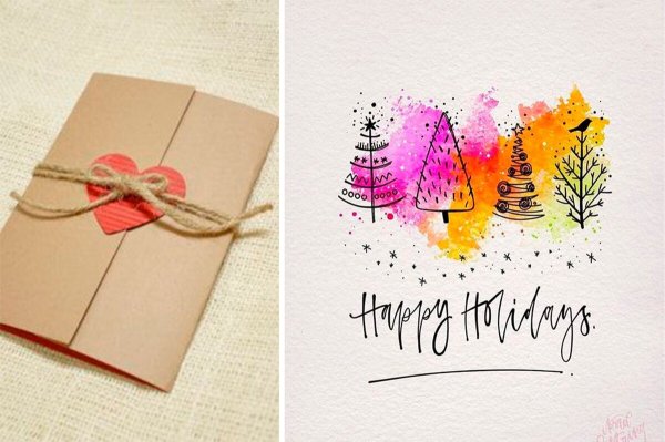 Открытка на день рождения своими руками