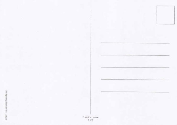 Почтовая открытка сзади шаблон