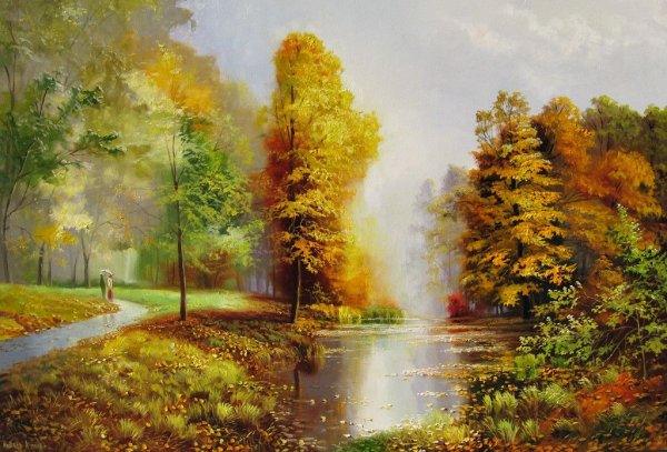 Картина осень