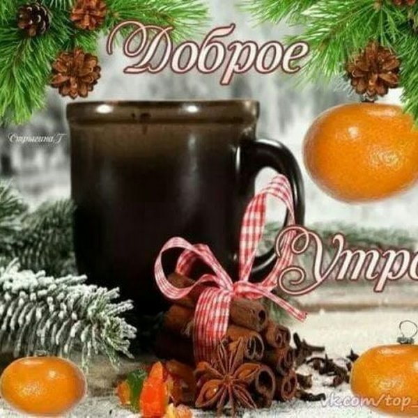 Открытки с добрым февральским утром и хорошим настроением