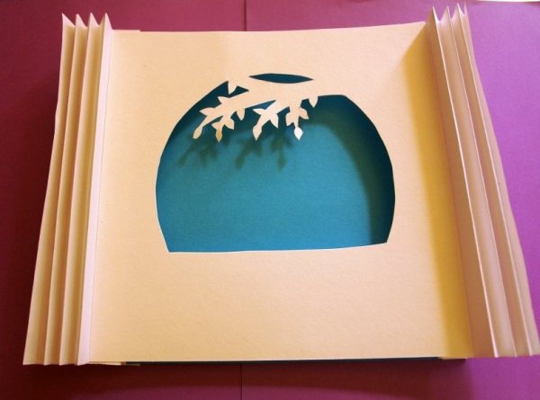 Открытка тоннель Скрапбукинг