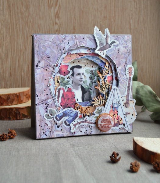 Новогодний бумажный туннель