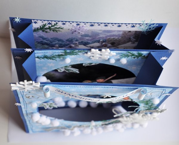 Открытка тоннель Скрапбукинг